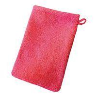 Lot 10 gants de toilette microfibre 15 x 21 cm Fuchsia - Image principale