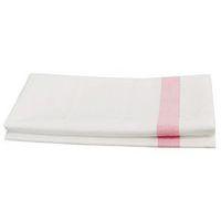 Lot 10 torchons OMEGA avec liteau 50 x 75 cm Blanc - Image principale