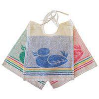 Lot 12 bavoirs lacette "Canetons" 24 x 27 cm - Image principale