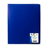 Reliure plastique 80 volets transparents A4 - Bleu - Image principale