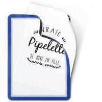 2 pochettes cadre Magneto dos magnétique A4 Bleu - Image principale