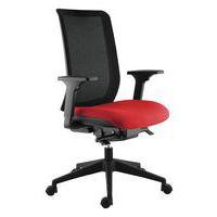 Fauteuil de bureau Max dossier résille noire - Image 2