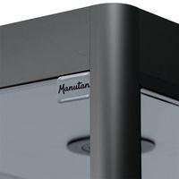 Vitrine d'exposition 800x400x2000mm - Noir - Image 3