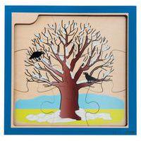Puzzle l'arbre et les saisons - Image principale
