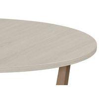 Table basse Zélos Ø 80 cm 1 plateau hêtre/chêne clair - Image 2