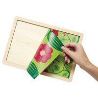 Lot de 4 puzzles bois magiques - animaux - Image 2