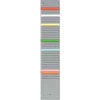 Lot de 10 Bandes pour planning à fiches T, Indice 4, 32 fentes - Image 3