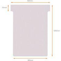 Lot de 100 Fiches T Nobo Indice 3 violettes - Image 3