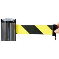 Poteau Gris double sangle de 2 m Noir/jaune - Image 3