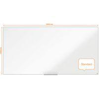 Tableau blanc - émaillé - 2400 x 1200 mm -  Nobo - Image 5