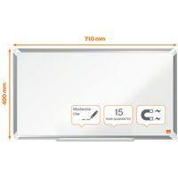Tableau blanc acier laqué Nano Clean -32 " - Nobo - Image 5