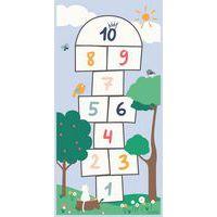 Tapis de jeu marelle vinyle 1x2m - Image principale