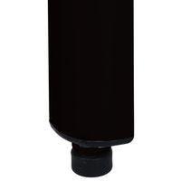 Vitrine d'exposition 1000 x 600 x 920 mm sur pied - Noir - Image 4