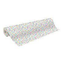 Rouleau papier cadeau 60g, 50x0,7m Pois multicolor - Image principale