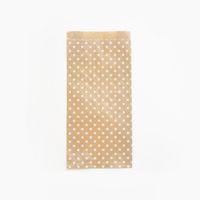 Sachet de 50 pochettes kraft, 15x31+6cm, Etoiles - Image principale