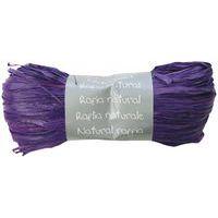 Pelote raphia naturel 50g, Prune - Image principale