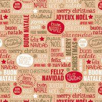 Rouleau kraft brut 70g, 50x0,70m Mots de Noël - Image 3