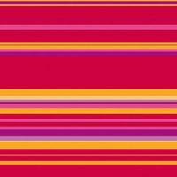 Rouleau papier cadeau 60g, 50x0,70m Rayures rouge/or/rose - Image 2