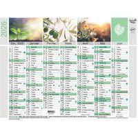 Lot de 10 Calendrier 2025 BANQUE 18X13,5 Equology par 10 - Image principale