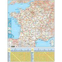 Lot de 10 Calendrier annuel vertical fr bleu par 10 - 43x55cm - Image 2