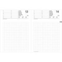 Agenda journalier maor ml baladek noir elast - Image 2