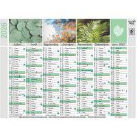 Lot de 10 Calendrier 2025 BANQUE 18X13,5 Equology par 10 - Image 2