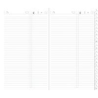 Répertoire alphabétique en soie de 16x24 cm violet - Image 2