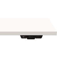 Bureau réglable Levado -Piètement blanc Plateau 160cm Gris - Image 3