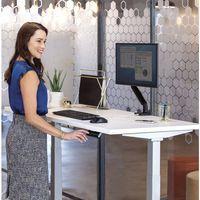 Bureau réglable en hauteur Cambio - Piètement gris - Fellowes - Image 4