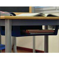 Lot de 10 casiers scolaires polypropylène bleus - Image 2