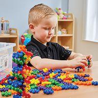 Connecteur étoile emboîtable - 240 pièces multicolores- Hope Education - Image 4