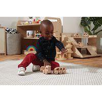 Train en bois - 3 pièces en hêtre - Hope Education - Image 4