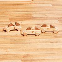 Véhicules de course en bois - 3 pièces - Hope Education - Image 3