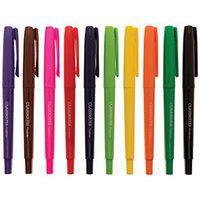Stylo feutre pointe fine - Assortiment de 10 couleurs - Classmates - Lot de 10 - Image 3