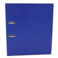 Classeur à levier plastique A4 dos: 75mm avec œillets de blocage et porte-étiquettes - Bleu - Image 3