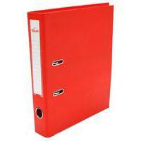Classeur à levier plastique A4 dos: 50mm avec œillets de blocage - Rouge - Image principale