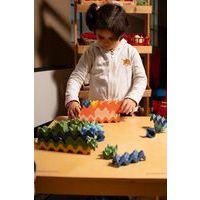 Lot 90 blocs de construction boîte à oeufs - Image 3