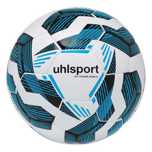 Illustration de : Ballon de foot Fairtrade Top Training Addglue Uhlsport Blanc