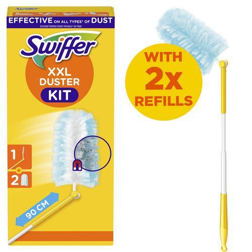 Illustration de : Kit plumeau Swiffer Duster XXL + 2 recharges - Swiffer