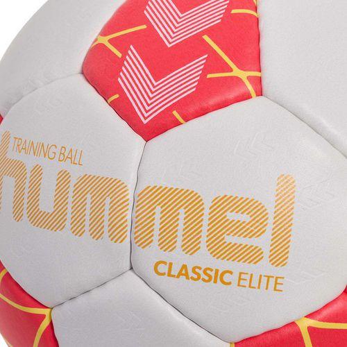 Illustration de : Ballon de handball classic elite blanc taille 1 Hummel
