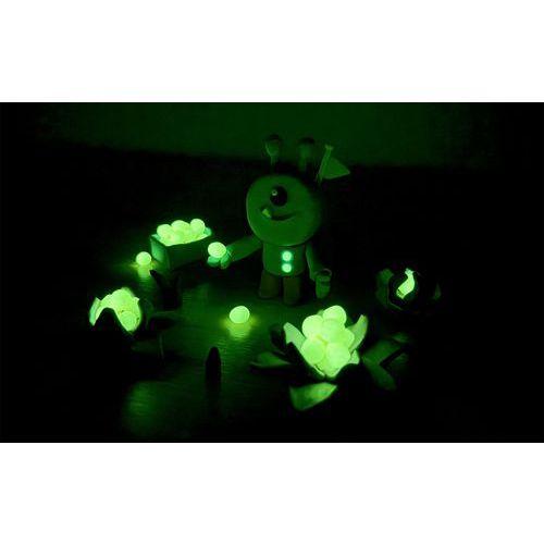 Illustration de : Plateau 10 pains 50g 8 couleurs vives + 2 phospho Plastilina - Jovi