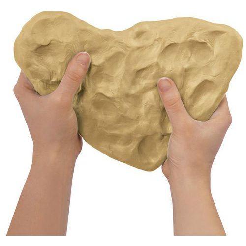 Illustration de : Pain de 1kg pâte autodurcissante ocre - Jovi