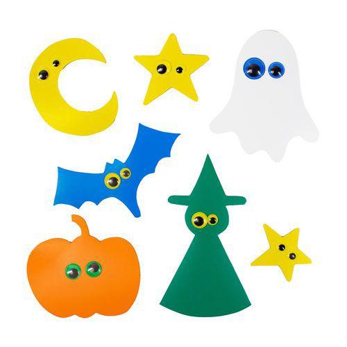 Illustration de : Lot de 7 feuilles aimantées A4 couleurs assorties - Loolipo