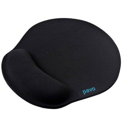 Illustration de : Tapis de souris avec repose-poignet noir