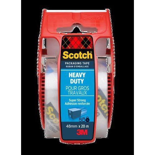 Illustration de : Ruban renfort de livre épaisseur 75µ 48 mm x 20 m - Scotch