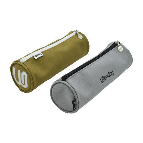 Illustration de : Trousse ronde 22 cm x 7,5 cm recyclée - Wonday