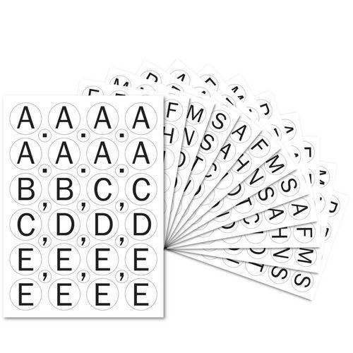 Illustration de : Lot 1560 gommettes alphabet - Pichon