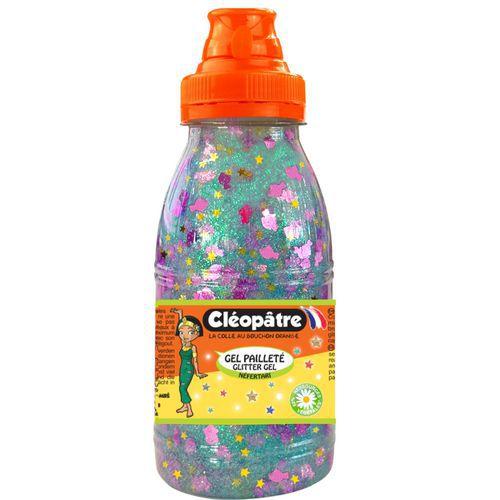 Illustration de : Gel pailleté 250 ml effet océan étoilé - Cléopâtre