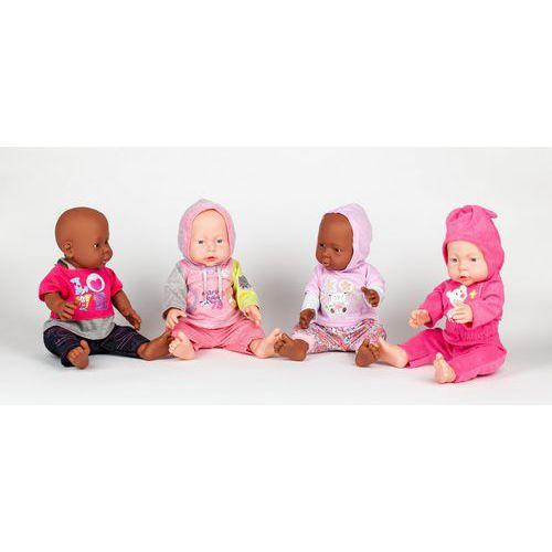 Illustration de : Lot 4 tenues bébé fille 40cm