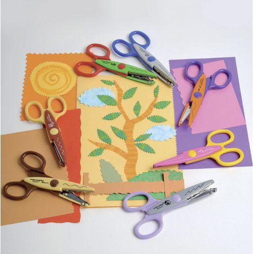Illustration de : Lot de 3 ciseaux cranteurs - Fiskars